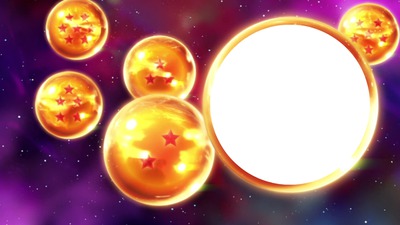 LES 7 DRAGON BALL SUPER 2017 Fotomontāža