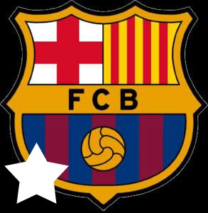 fc barcelone Photo frame effect