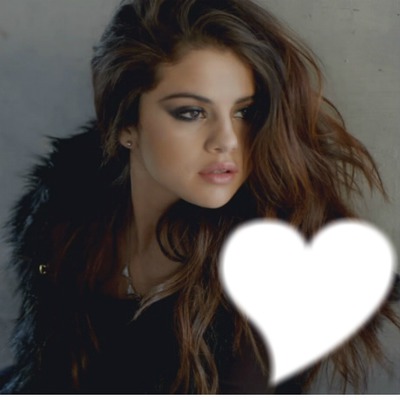 Selena Gomez Addidas Photo frame effect