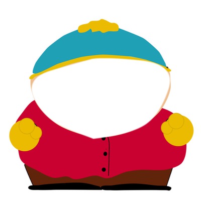 Cartman Southpark Fotomontāža