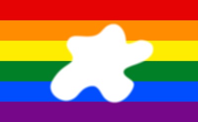 drapeaux gay Photo frame effect