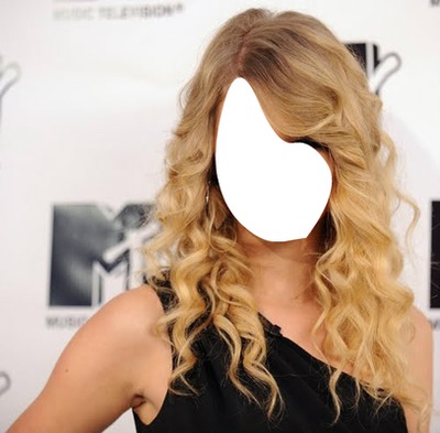 Face de Taylor Swift Fotomontáž