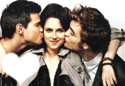 Taylor,Bella e Edward Fotomontage