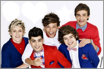 one direction amo Photo frame effect
