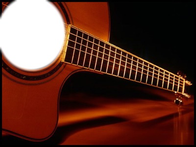 Guitarra Photo frame effect