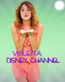 Violetta Disney Channel フォトモンタージュ