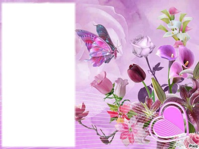 violet Photomontage