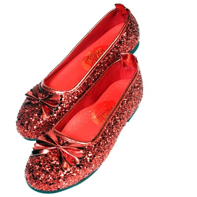 sapatos de Rubi Dorothy magico de oz Photomontage