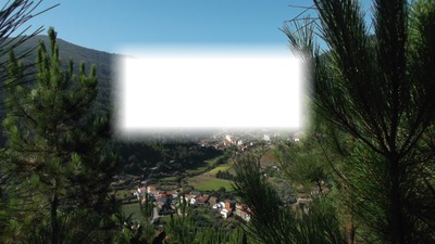 Serra do Açor II Photo frame effect