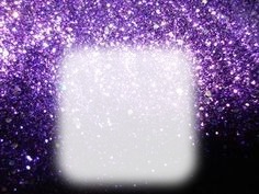 Glitter Photo frame effect