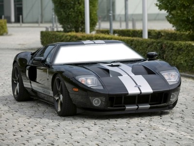 ford gt Photomontage