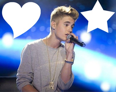 Justin ♥♥ Bieber ♥♥ フォトモンタージュ