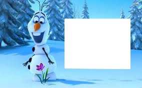 snow of olaf Montage photo