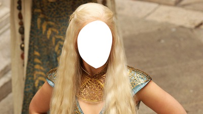 Daenerys game of thrones Photo frame effect