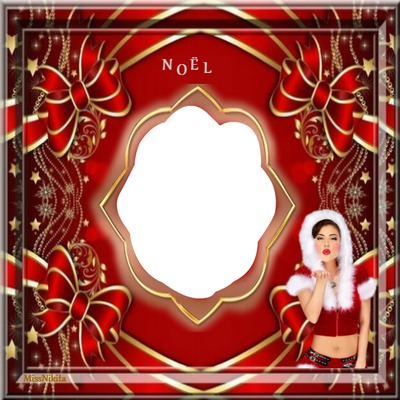 NOËL Photo frame effect