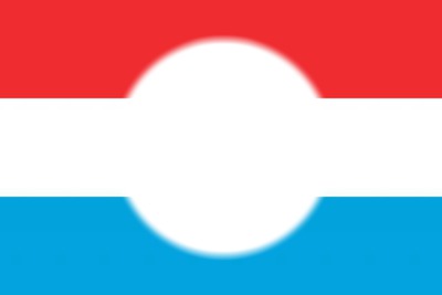 Luxembourg flag Photo frame effect