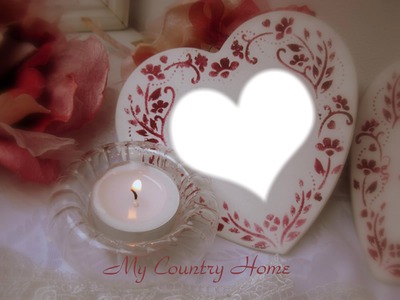 My country home Photo frame effect