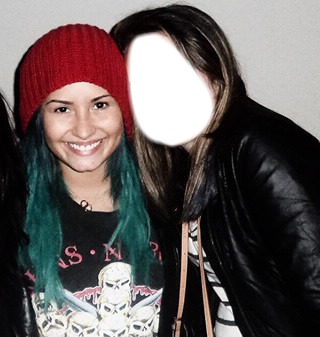 Demi Lovato e Fã Fotomontāža