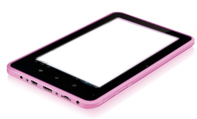 Tablet Rosa *-* Montage photo