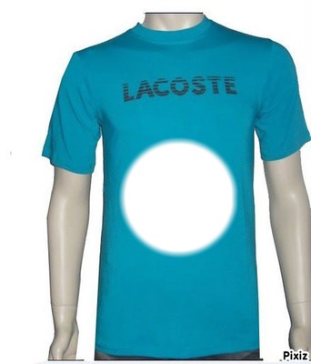 lacoste Photo frame effect