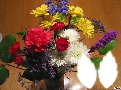 *bouquet floral* Photomontage