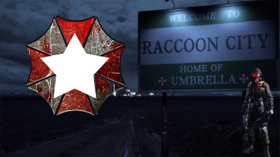 Umbrella Corp. / Resident Evil Photo frame effect