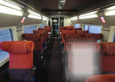 train Fotomontáž