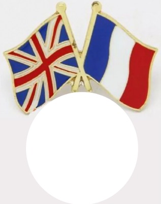 Reino Unido e França / United Kingdom and France Fotomontagem