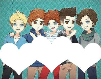 ONE DIRECTION AMOR Montage photo