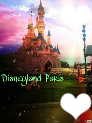 Disneyland paris Photo frame effect