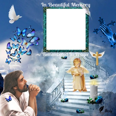 in beautiful memory Montage photo
