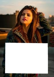 Visage D'or Selena Gomez Photomontage