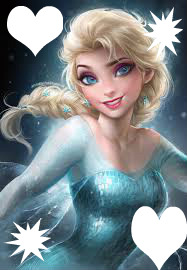 Elsa e seu amores Fotomontāža