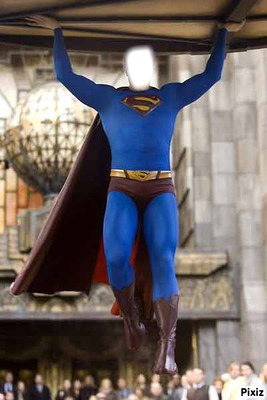 superman return Fotomontáž
