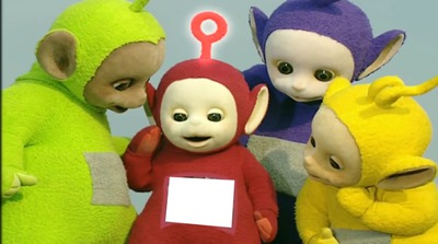 Teletubbies TV Event 4 Photo frame effect