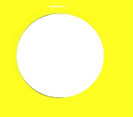 cercle jaune Montaje fotografico