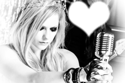 Avril Lavigne 21,1 Fotomontage