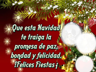 feliz navidad Fotoğraf editörü