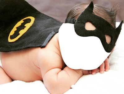 batman bebe Montaje fotografico