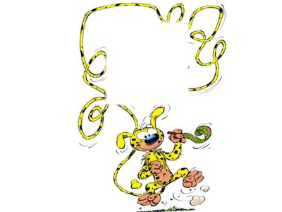 marsupilami Fotomontaggio