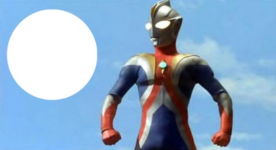 Ultraman Cosmos Fotomontaż