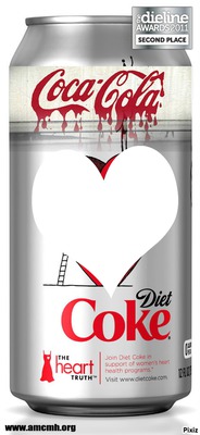 diet coke フォトモンタージュ