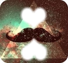 moustache+ ♥♥ Fotomontasje