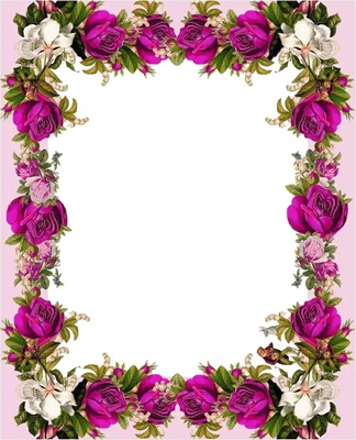 Rosas Mimosdececinha Photo frame effect | Pixiz