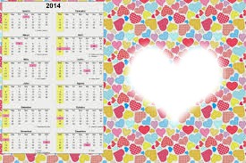 Calendario 2014 Montaje fotografico