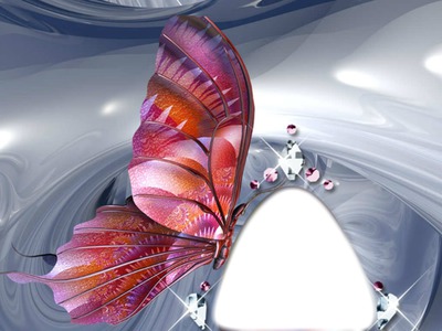 mariposa Fotomontage
