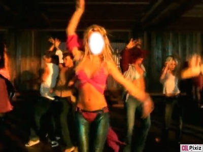 I'm Slave 4 U (Britney Spears) Photo frame effect