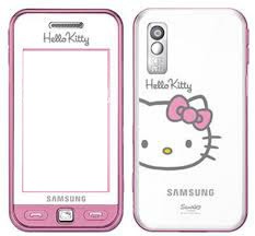 Hello Kitty Cellphone フォトモンタージュ