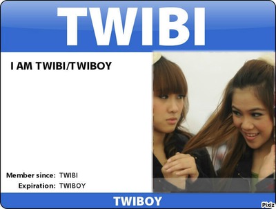 TWISTER TWINS Photo frame effect