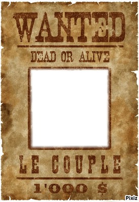 wanted Fotomontage